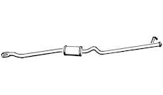 Zadní tlumič výfuku WALKER 70863