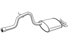 Zadní tlumič výfuku WALKER 71388