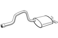 Zadní tlumič výfuku WALKER 72384