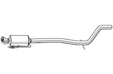 Filtr pevnych castic, vyfukovy system WALKER 73160