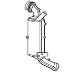 Filtr pevnych castic, vyfukovy system WALKER 73161