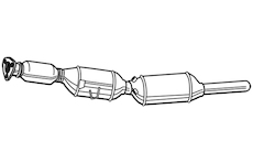 Filtr pevnych castic, vyfukovy system WALKER 73176