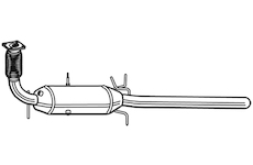Filtr pevnych castic, vyfukovy system WALKER 73184