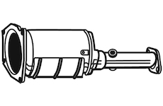 Filtr pevnych castic, vyfukovy system WALKER 73185