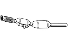Filtr pevnych castic, vyfukovy system WALKER 73196