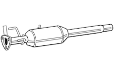 Filtr pevnych castic, vyfukovy system WALKER 73221