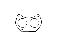 Těsnění, výfuková trubka WALKER 80002