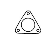 Těsnění, výfuková trubka WALKER 80015