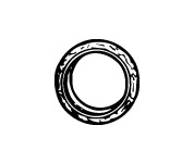 Těsnění, výfuková trubka WALKER 80026