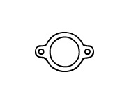 Těsnění, výfuková trubka WALKER 80055