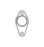 Těsnění, výfuková trubka WALKER 80060