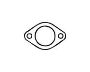 Těsnění, výfuková trubka WALKER 80095