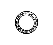 Těsnění, výfuková trubka WALKER 80141