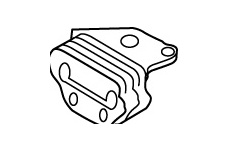 Drzak, vyfukovy system WALKER 80213