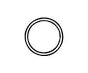 Těsnění, výfuková trubka WALKER 80318