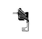 Drzak, vyfukovy system WALKER 80345