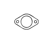 Těsnění, výfuková trubka WALKER 80368