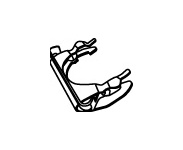 Upínač, výfukový systém WALKER 80381