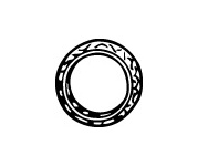 Těsnění, výfuková trubka WALKER 80397