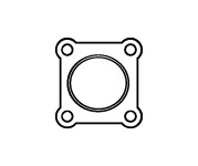 Těsnění, výfuková trubka WALKER 80465