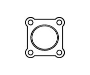 Těsnění, výfuková trubka WALKER 80490