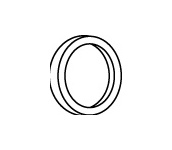 Těsnění, výfuková trubka WALKER 80496