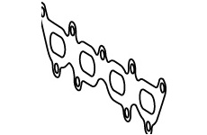 Těsnění, výfuková trubka WALKER 80563