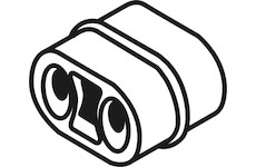 Gumový popruh, výfukový systém WALKER 80622