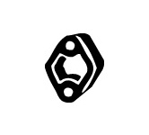 Drzak, vyfukovy system WALKER 80741