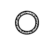 Těsnění, výfuková trubka WALKER 80749