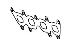 Těsnění, výfuková trubka WALKER 80863