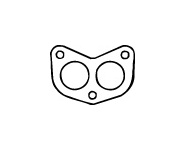 Těsnění, výfuková trubka WALKER 81004