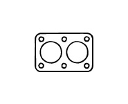 Těsnění, výfuková trubka WALKER 81018