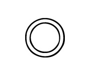 Těsnění, výfuková trubka WALKER 81049