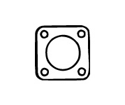 Těsnění, výfuková trubka WALKER 81056