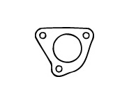 Těsnění, výfuková trubka WALKER 81086