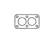 Těsnění, výfuková trubka WALKER 81092