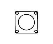 Těsnění, výfuková trubka WALKER 81145