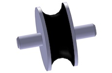 Gumový popruh, výfukový systém WALKER 81354