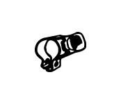 Drzak, vyfukovy system WALKER 81717