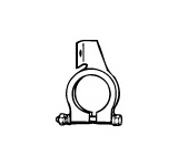 Drzak, vyfukovy system WALKER 81747