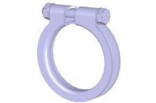 Upínač, výfukový systém WALKER 81835