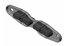 Drzak, vyfukovy system WALKER 82069