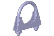 Upínač, výfukový systém WALKER 82308