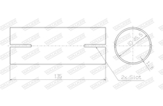 Spojovací trubky, výfukový systém WALKER 82463