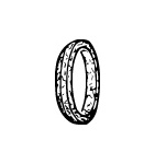 Těsnění, výfuková trubka WALKER 86056