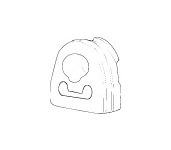 Gumový popruh, výfukový systém WALKER 86549