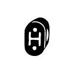 Gumový popruh, výfukový systém WALKER 86552