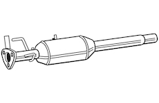 Filtr pevnych castic, vyfukovy system WALKER 93221