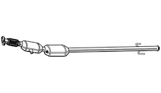 Filtr pevnych castic, vyfukovy system WALKER 93222